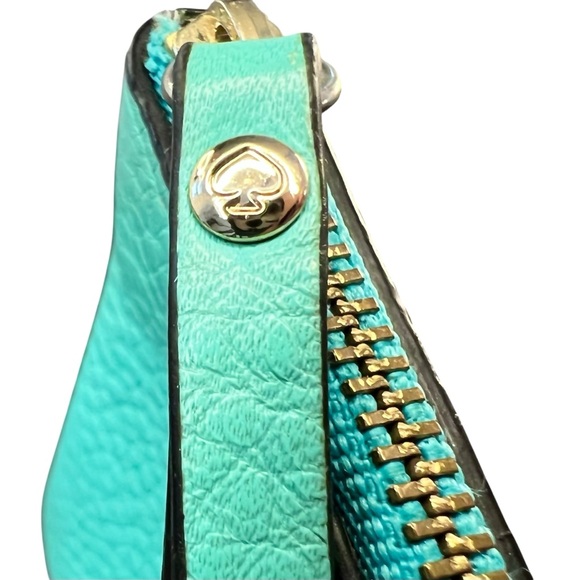 Kate Spade Turquoise Leather Wristlet - Picture 6 of 7